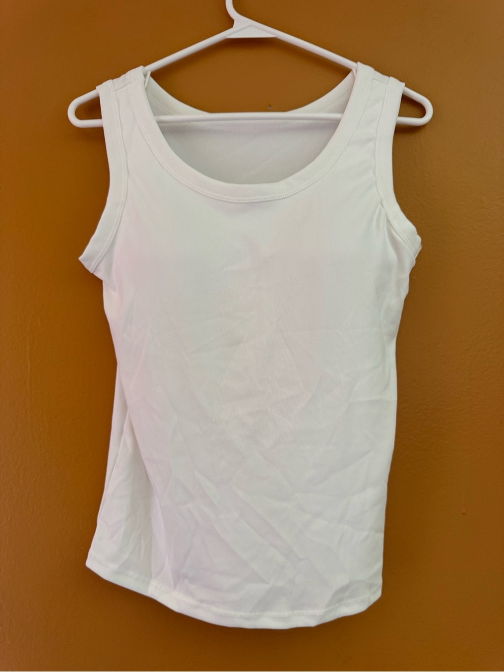 Classic White Women's Tank Top - Sleeveless Casual Layering Tee